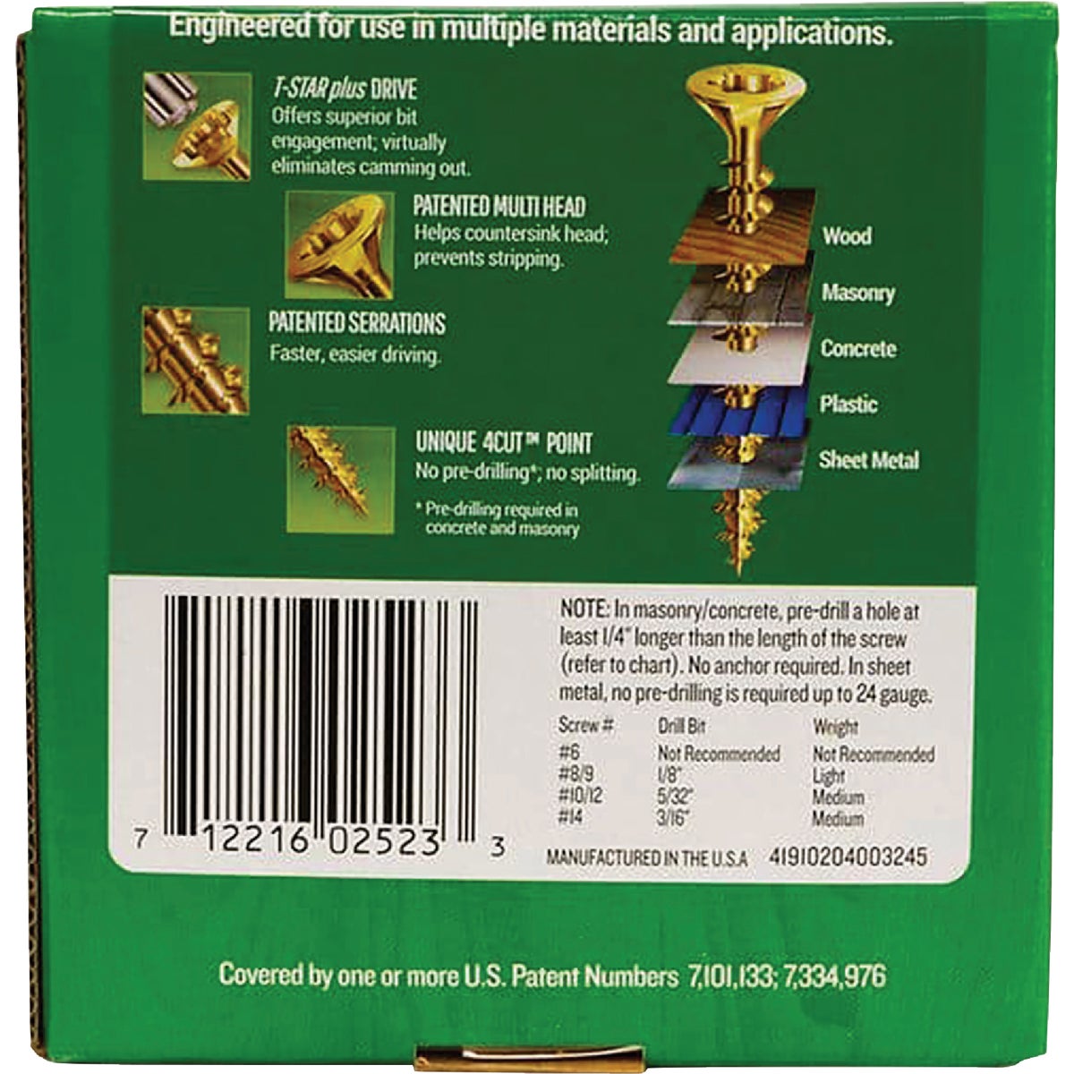 SPAX #8 x 1-1/4 In. T20 Plus Flat Head Yellow Zinc (Interior) Wood Screw (675-Count) Image 7
