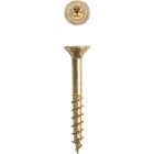 SPAX #8 x 1-1/4 In. T20 Plus Flat Head Yellow Zinc (Interior) Wood Screw (675-Count) Image 1