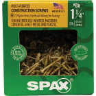 SPAX #8 x 1-1/4 In. T20 Plus Flat Head Yellow Zinc (Interior) Wood Screw (675-Count) Image 6