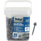 Teks #12 x 2 In. Hex Washer Head Drill Point Metal to Metal Roofing Screw (150-Count) Image 1