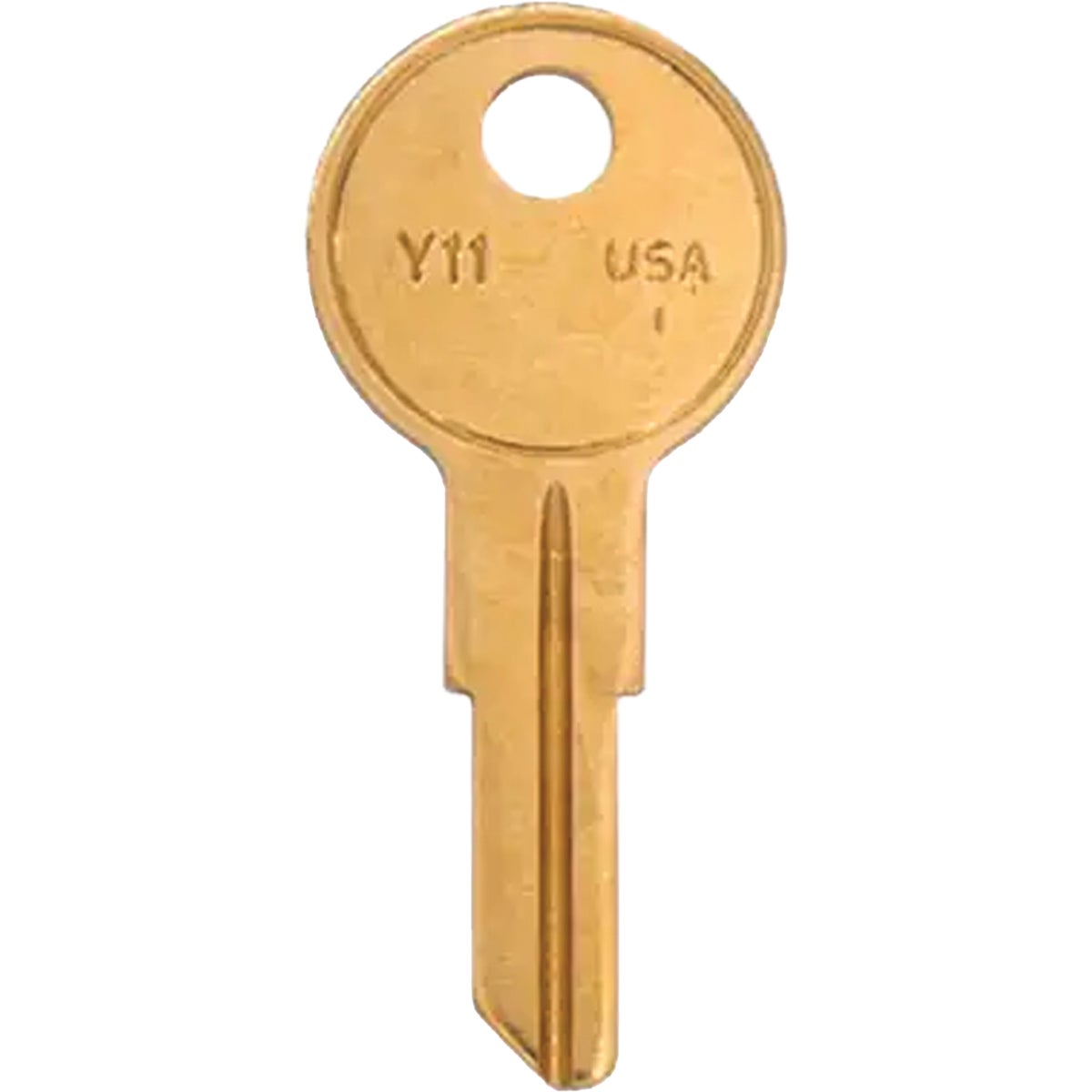 True Value Yale Nickel Plated House Key, Y11 (10-Pack)
