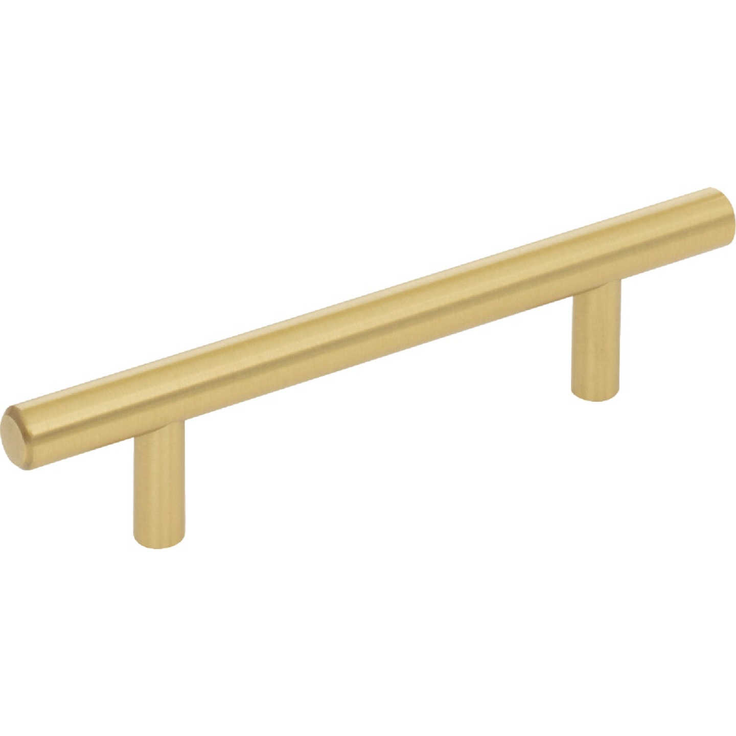 Elements Naples 3.75 Center-to-Center Brushed Gold Cabinet Bar Pull Image 1