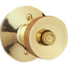 Schlage Bell Bright Brass Bed & Bath Door Knob Image 1