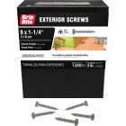 Grip-Rite PrimeGuard 1-1/4 In. x 8 ga #2 Phillips Exterior Screw (5 Lb.) Image 1