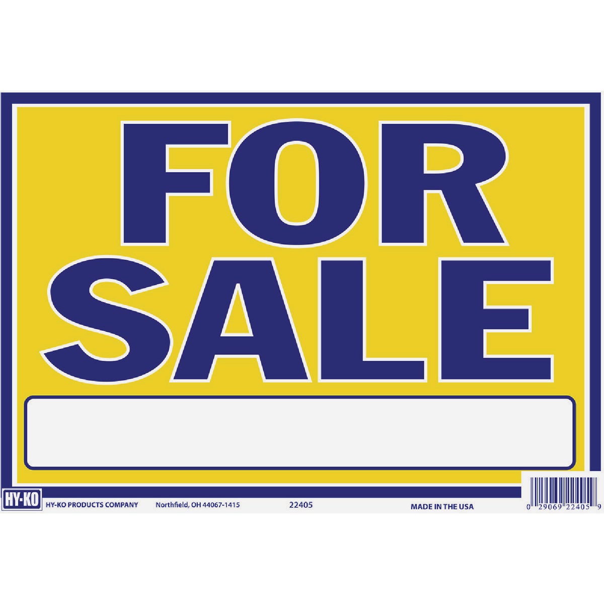 Hy-Ko 9 x 13 Neon For Sale Sign Image 1