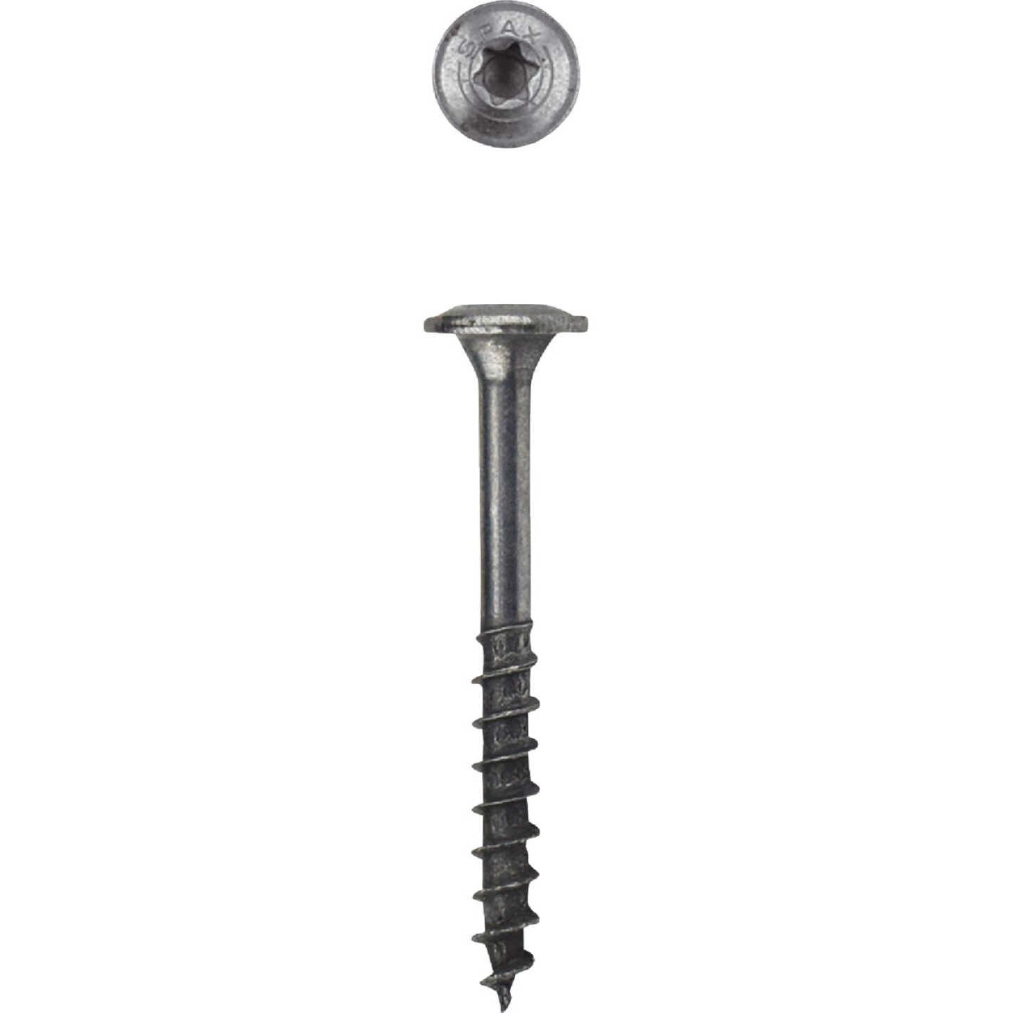 SPAX #8 x 1-1/2 In. T20 Plus Wafer Head HCR-X (Exterior Rated) Wood Screw (165-Count) Image 1