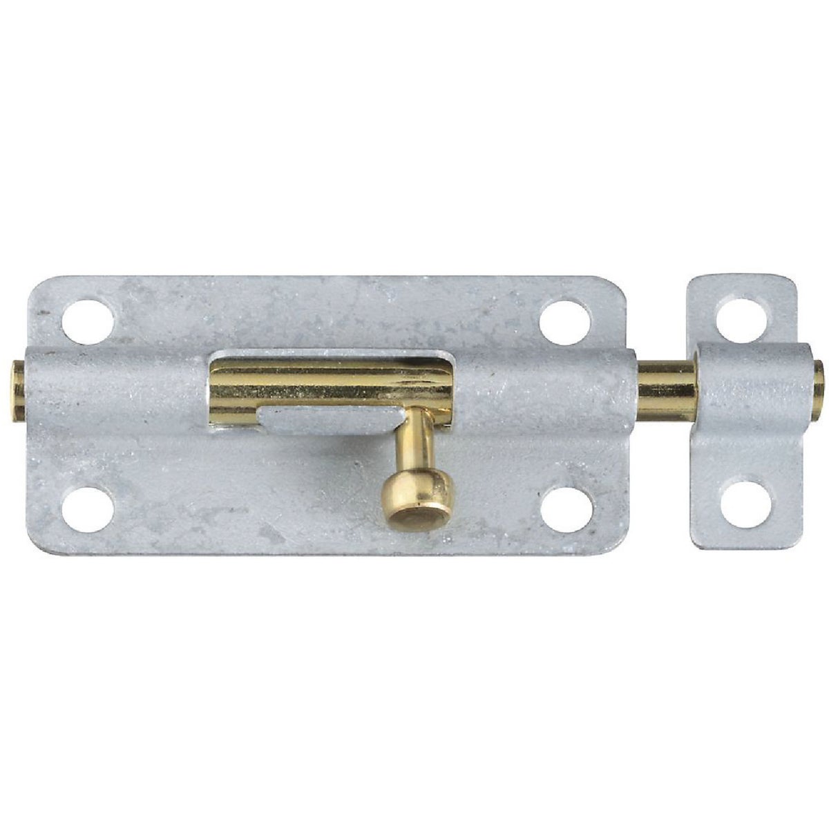 National Hardware 4 In. Galvanized Steel Door Barrel Bolt