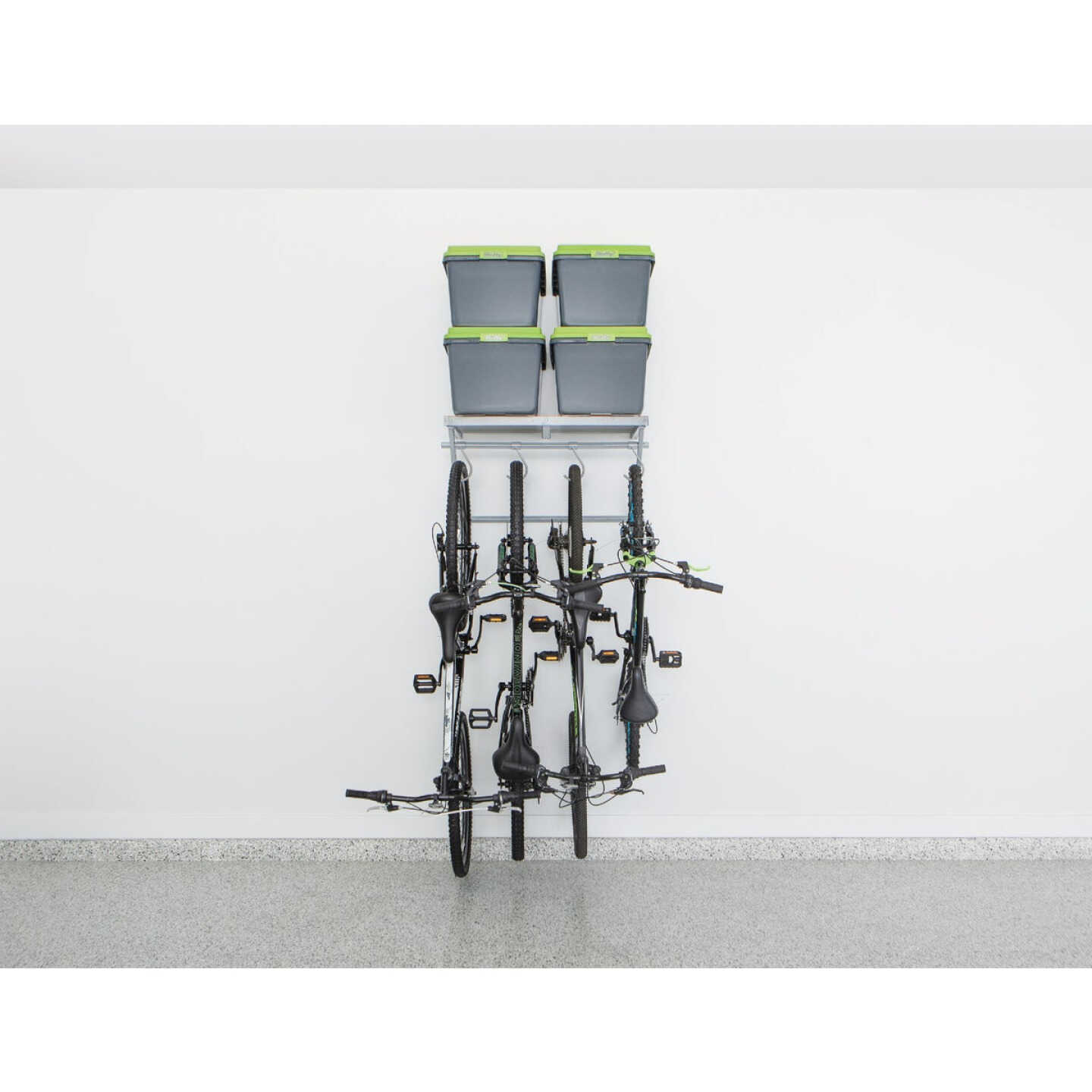 Garage Essentials 32 In. Loft Shelf Bike Kit Image 3