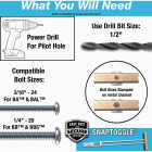 Toggler Snaptoggle 1/4 In.-24 x 2 In. Toggle Bolt (30-Count) Image 2