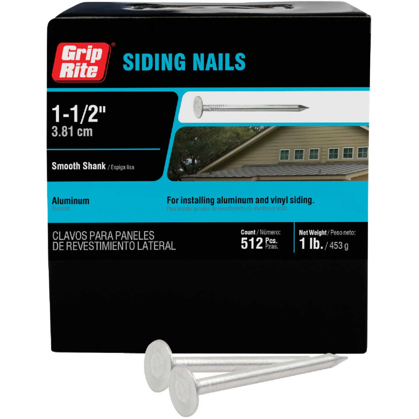 Do it Best 1-1/2 In. Aluminum Siding Nail (1 Lb.) Image 2