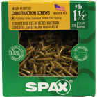 SPAX #8 x 1-1/2 In. T20 Plus Flat Head Yellow Zinc (Interior) Wood Screw (597-Count) Image 6