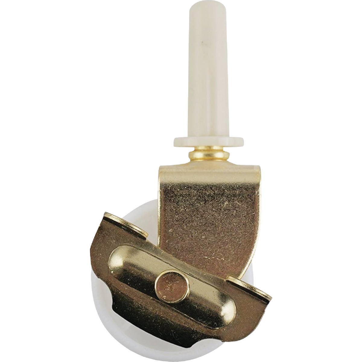 Super Sliders 2-1/8 In. White Bed Rollers with Brake (2-Pack) Image 5