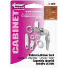 Defender Security 3/4" Steel Drawer & Cabinet Lock - Keyed Different Image 2