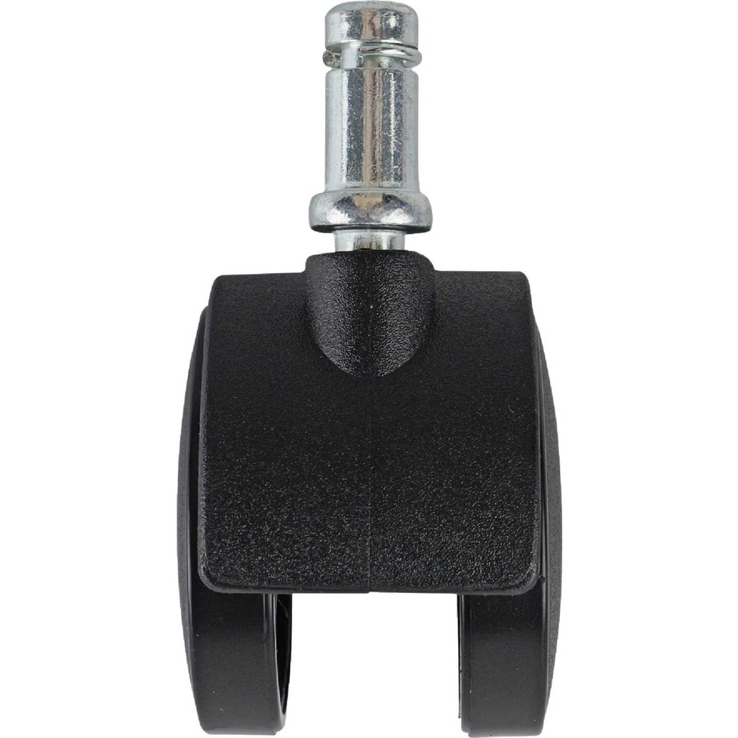 Super Sliders 2 In. 2-Wheel Black Stem Caster Image 5
