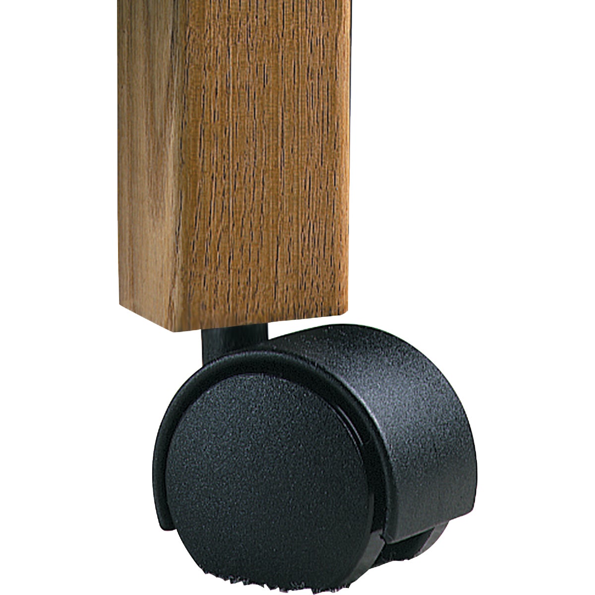 Super Sliders 2 In. 2-Wheel Black Stem Caster Image 6