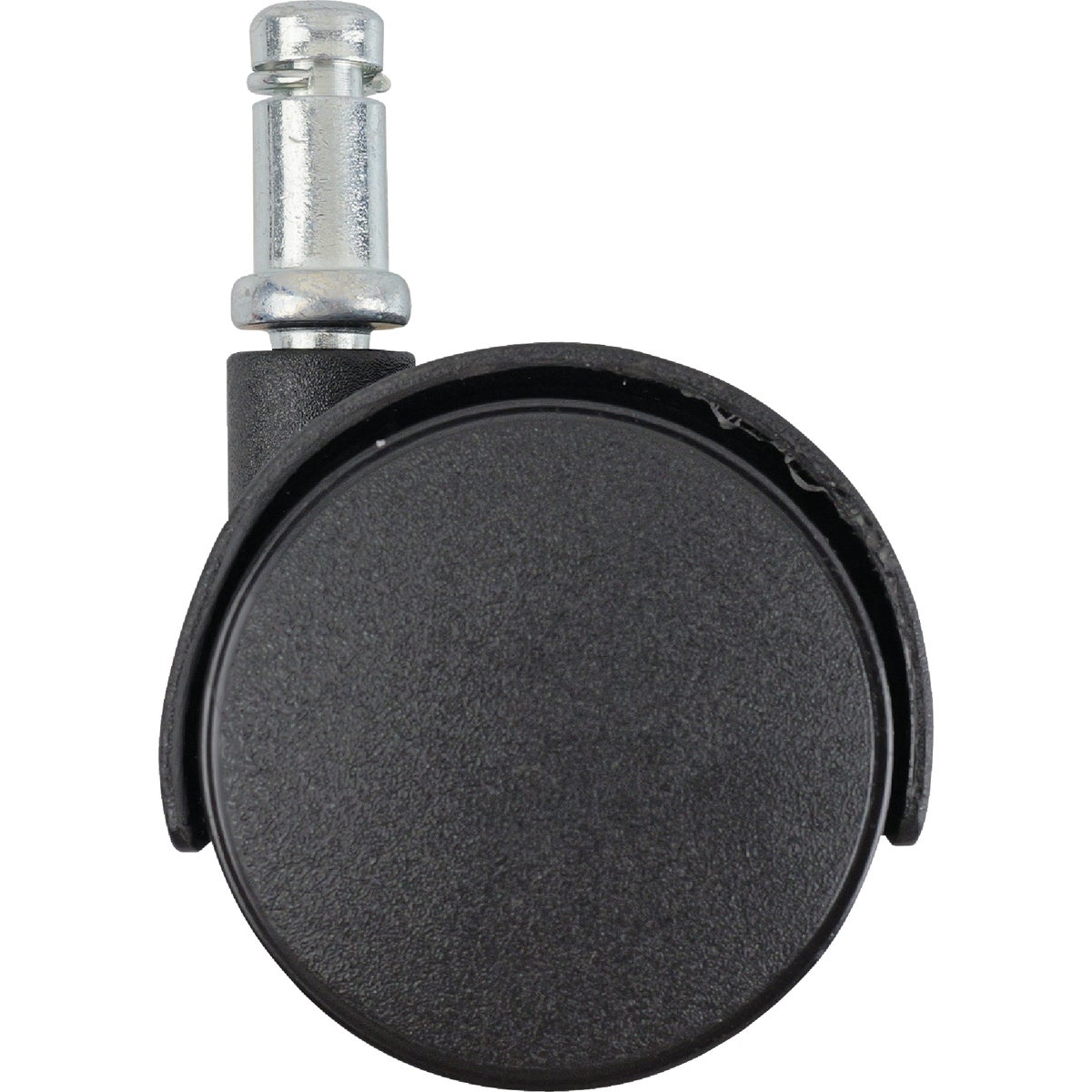 Super Sliders 2 In. 2-Wheel Black Stem Caster Image 4