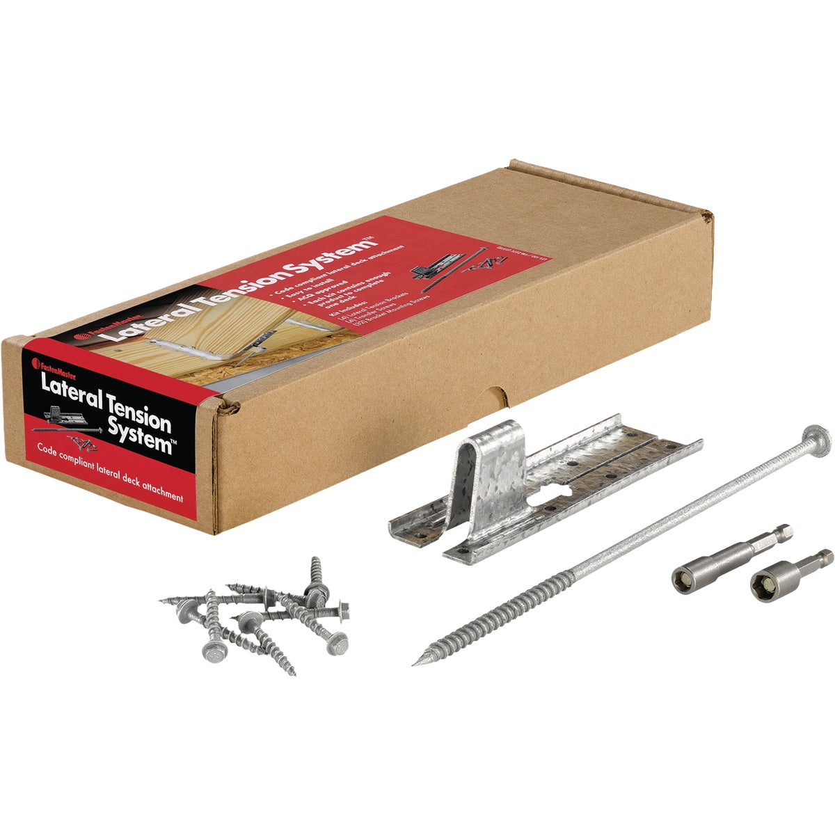 FastenMaster Lateral Tension System Kit (4-Piece) with Fasteners