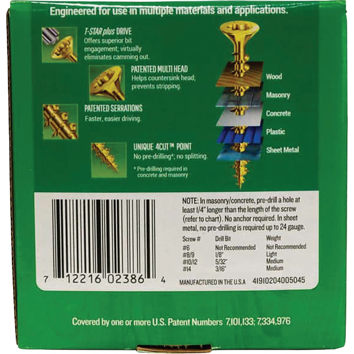 SPAX #8 x 2 In. T20 Plus Flat Head Yellow Zinc (Interior) Wood Screw (465-Count) Image 7