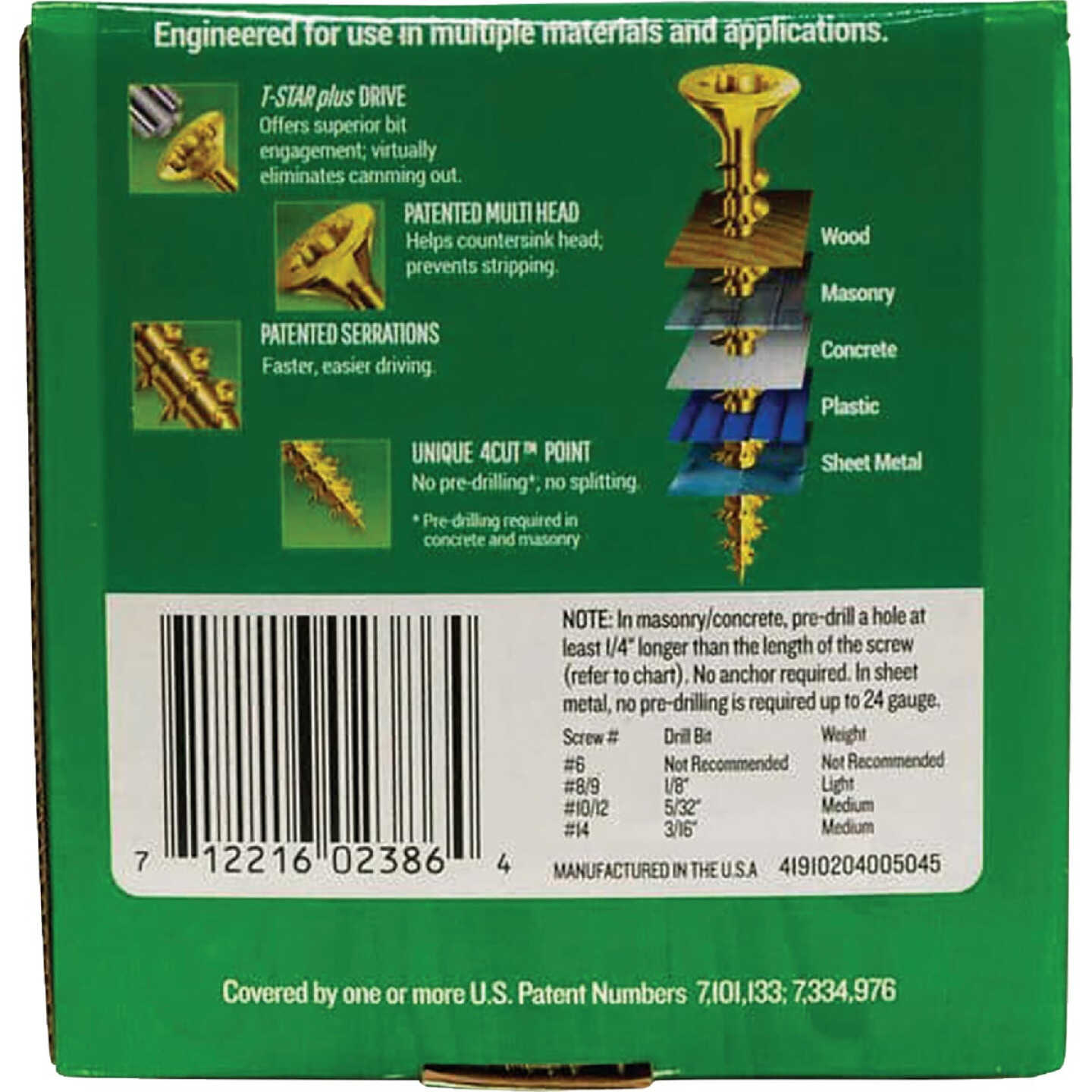 SPAX #8 x 2 In. T20 Plus Flat Head Yellow Zinc (Interior) Wood Screw (465-Count) Image 7