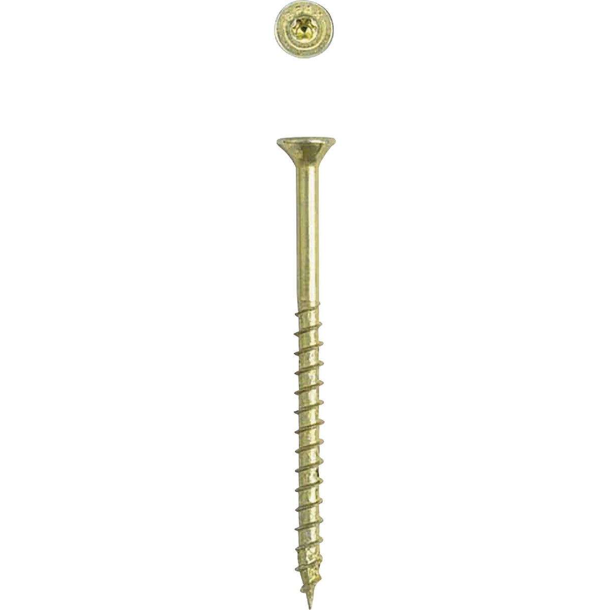 SPAX #8 x 2 In. T20 Plus Flat Head Yellow Zinc (Interior) Wood Screw (465-Count)