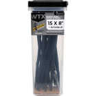 Big Timber #15 x 8 In. Wafer Head Black Wood Screw (25-Count) Image 1