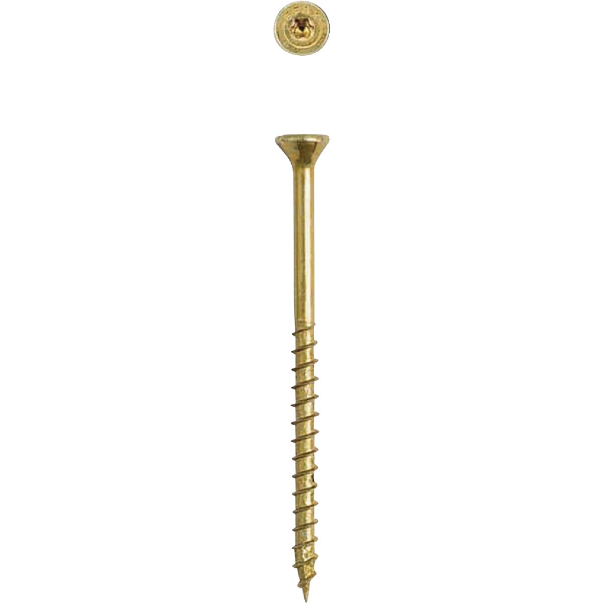 SPAX #8 x 2-1/2 In. T20 Plus Flat Head Yellow Zinc (Interior) Wood Screw (618-Count)