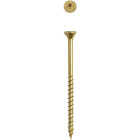 SPAX #8 x 2-1/2 In. T20 Plus Flat Head Yellow Zinc (Interior) Wood Screw (618-Count) Image 1