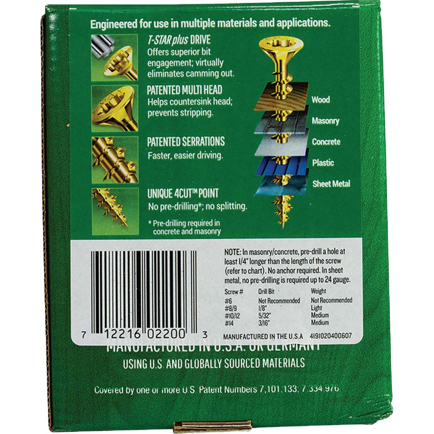 SPAX #8 x 2-1/2 In. T20 Plus Flat Head Yellow Zinc (Interior) Wood Screw (618-Count) Image 7