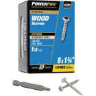 Hillman PowerPro #8 x 1-3/4 In. Premium 305 Stainless Steel Wood Screw (158-Count) Image 1