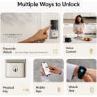 eufy Smart Lock C210 Satin Nickel 5-In-1 Keyless Entry Door Lock Image 3