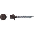 Big Timber #10 x 1-1/2 In. Hex Head Cocoa Metal Roofing Screw (100-Count) Image 2