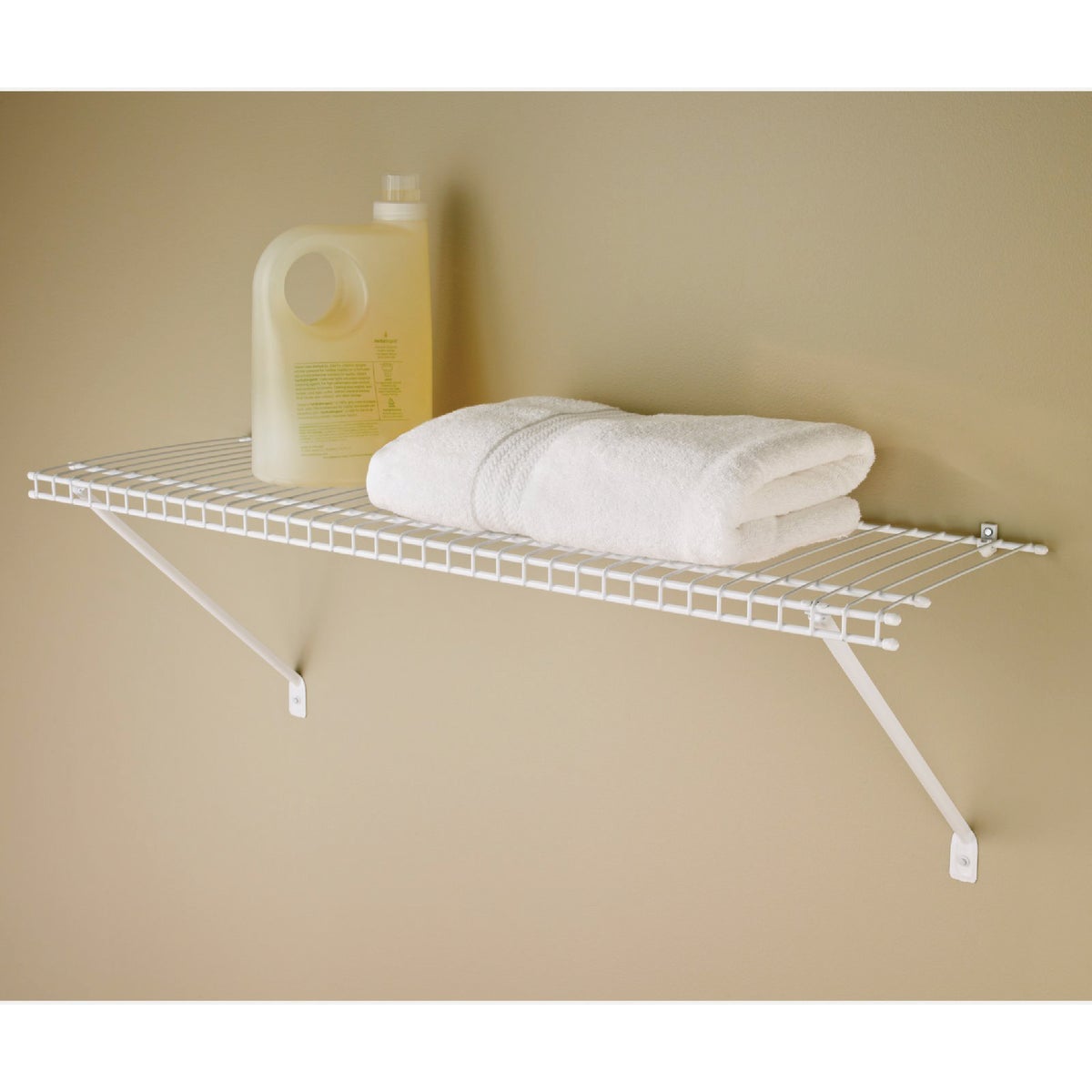 ClosetMaid 4 Ft. W. x 12 In. D Ventilated Shelf Kit, White Image 2