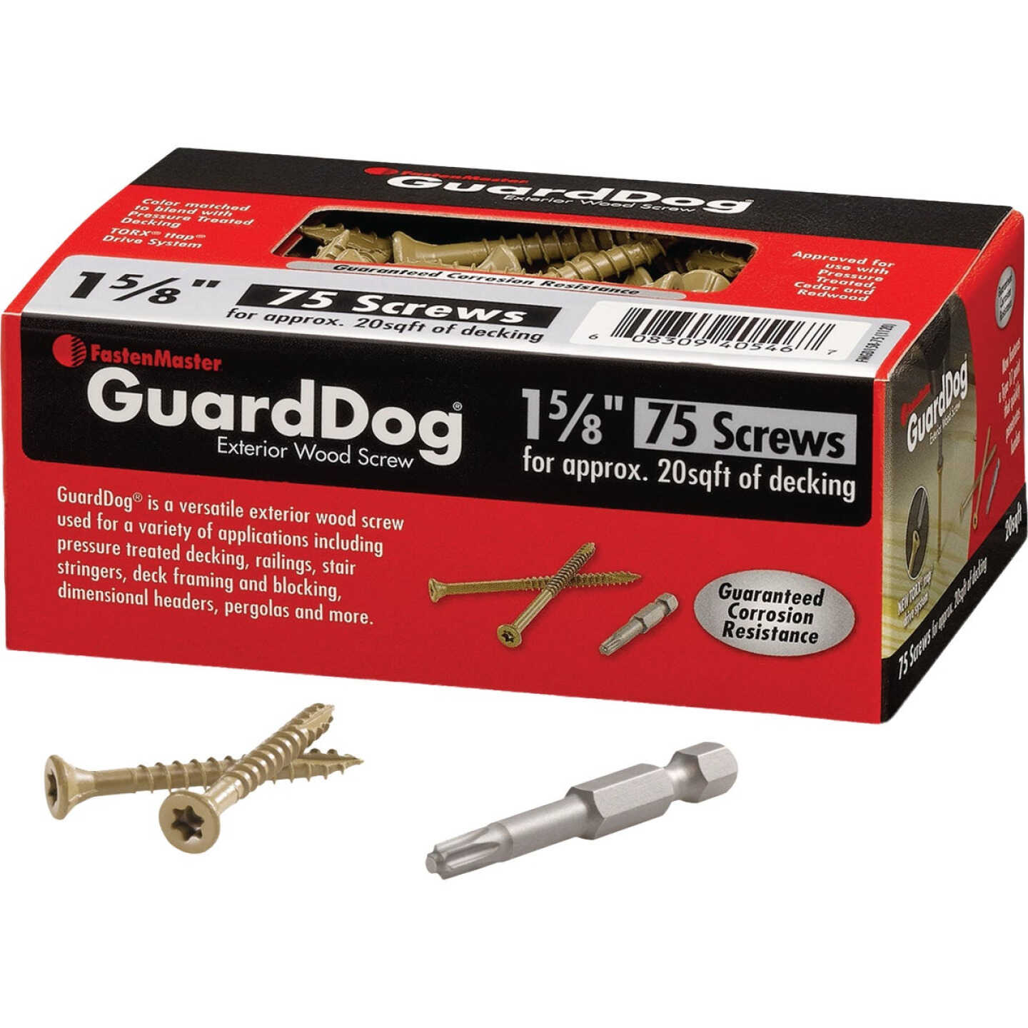 FastenMaster GuardDog 1-5/8 In. Deck Screw (75-Count) Image 1
