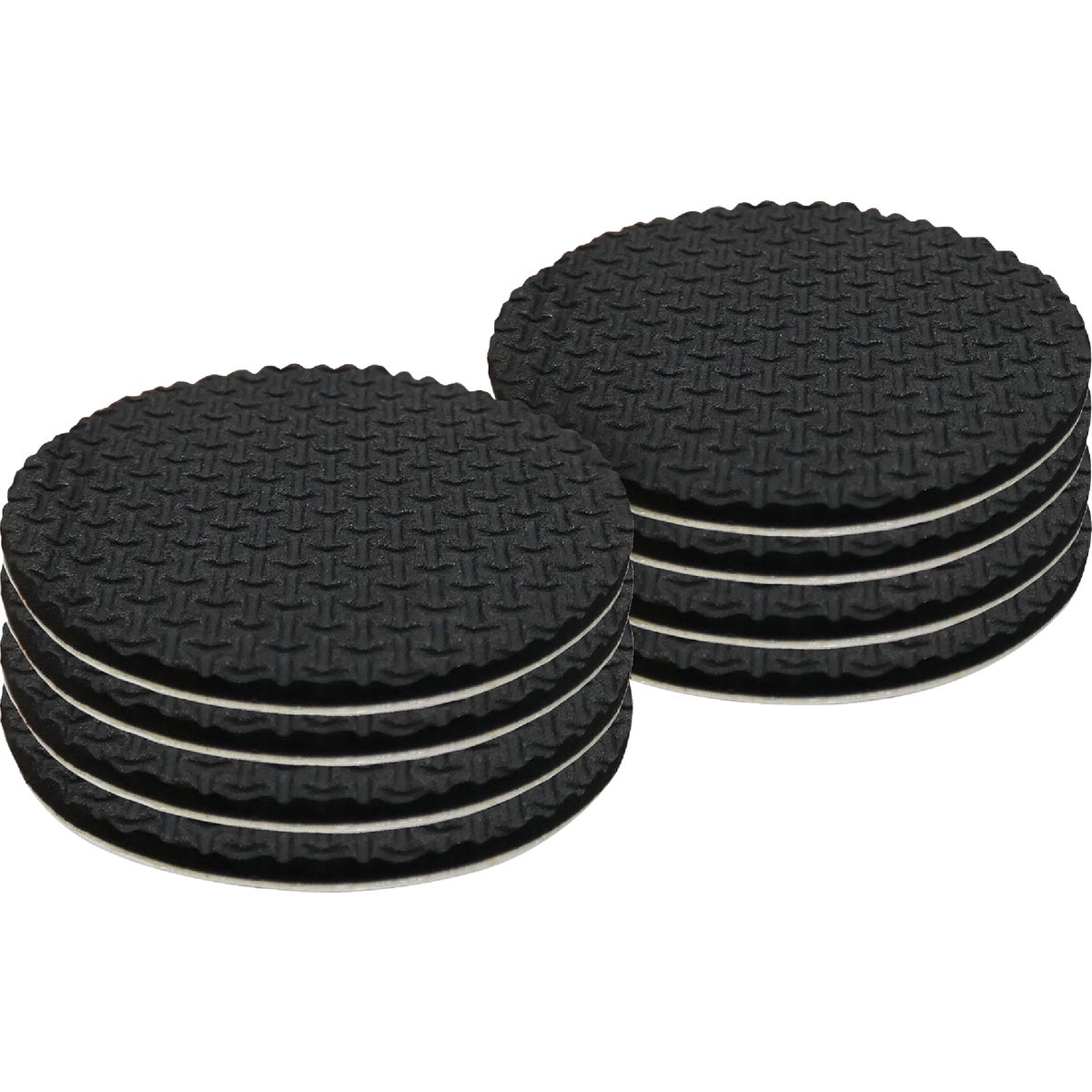 Super Sliders 1-1/2 In.  Anti-Skid Round Black Furniture Pad (8-Piece) Image 6