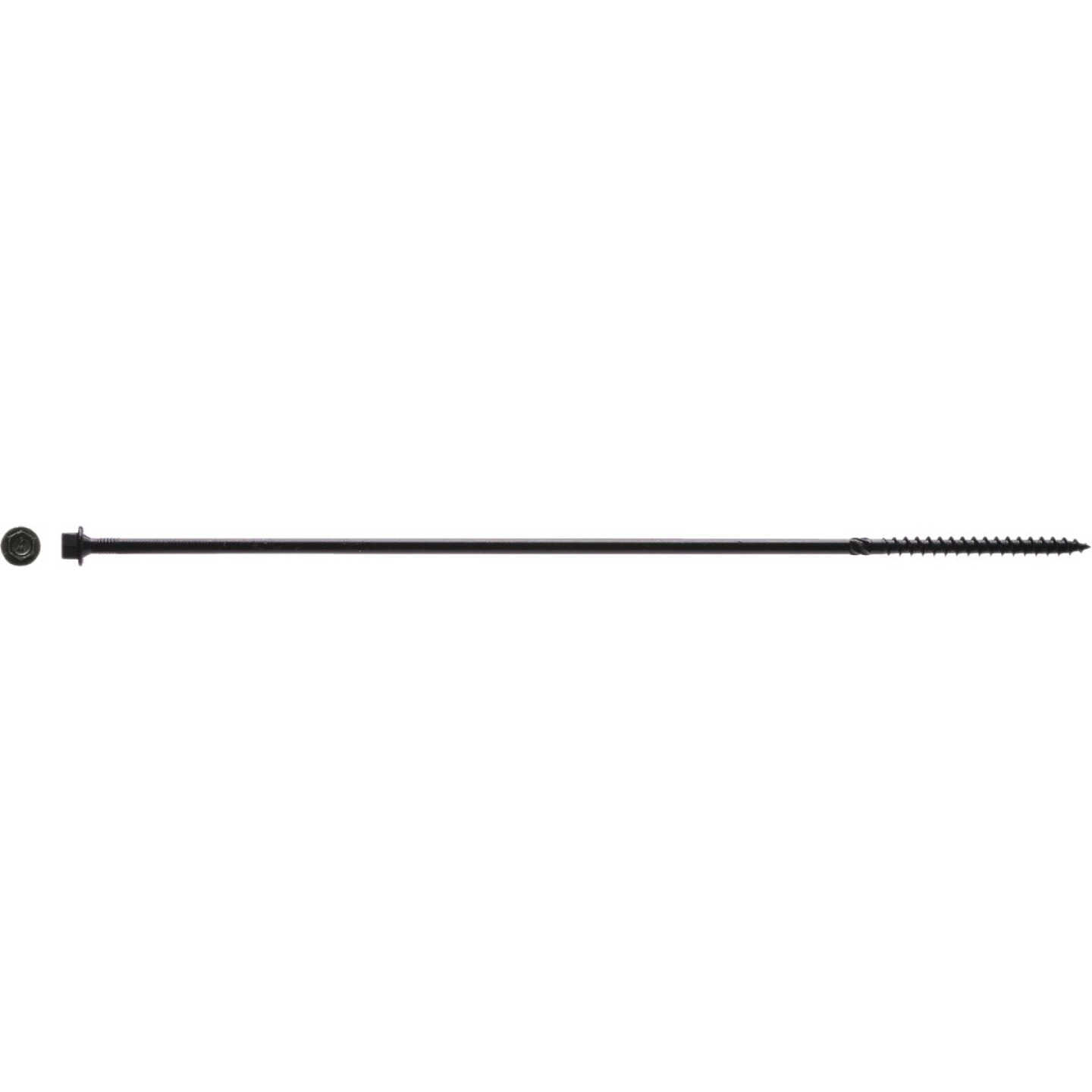 Big Timber #14 x 10 In. Hex Head Black Structure Screw (50-Count) Image 2