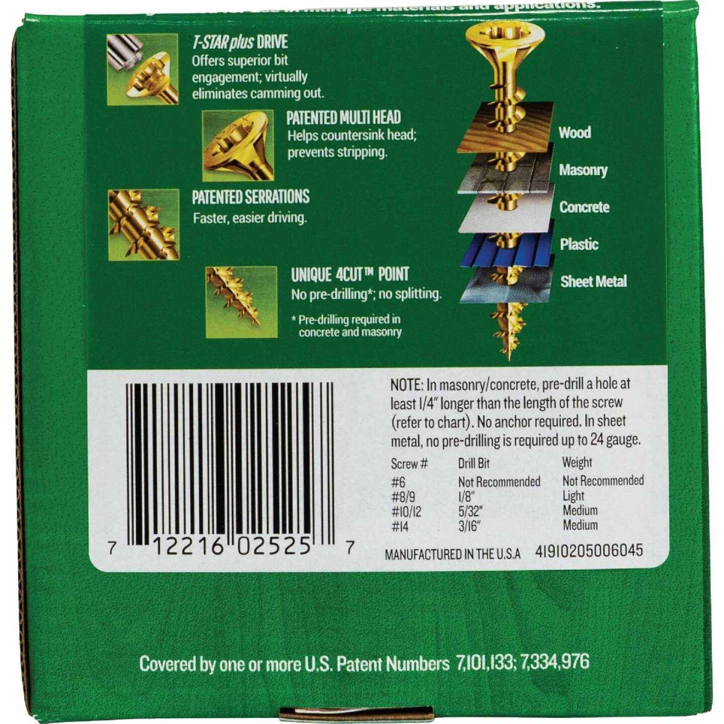 SPAX #10 x 2-1/2 In. T20 Plus Flat Head Yellow Zinc (Interior) Wood Screw (230-Count) Image 7