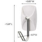 Command Small Wire Hook Mega Pack, White, 28 Hooks, 32 Strips Image 7