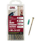 GRK R4 #10 x 3-1/2 In. Star Drive Multi-Purpose Wood Screw (50-Count) Image 1