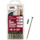 GRK R4 #10 x 4-3/4 In. Star Drive Multi-Purpose Wood Screw (50-Count) Image 1