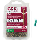 GRK R4 #9 x 3-1/8 In. Star Drive Multi-Purpose Wood Screw (80-Count) Image 1