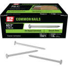 Grip-Rite 2 In. x 11-1/2 ga x 6d Hot Galvanized Common Nails (167-Count) Image 1