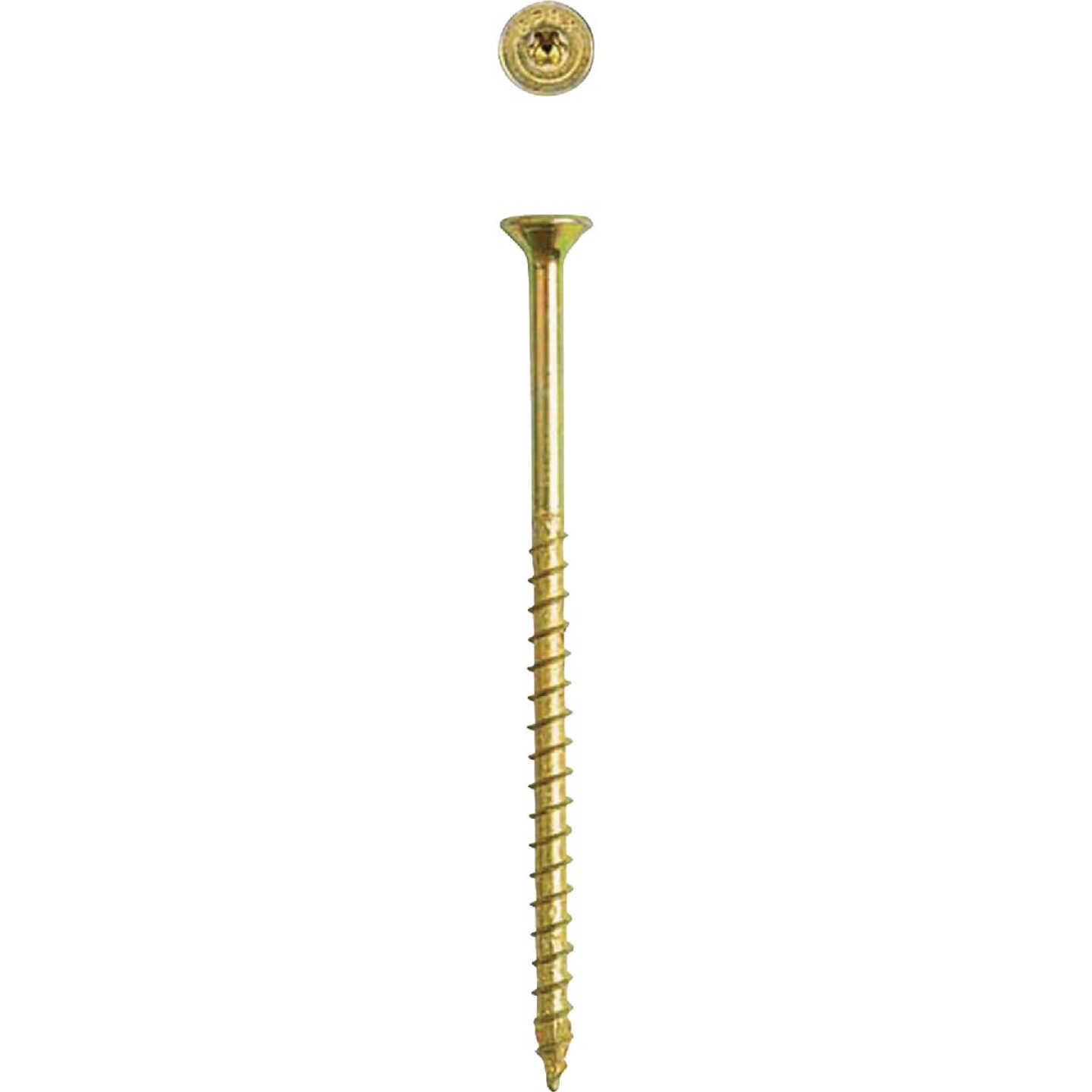 SPAX #10 x 3 In. T20 Plus Flat Head Yellow Zinc (Interior) Wood Screw (322-Count) Image 1