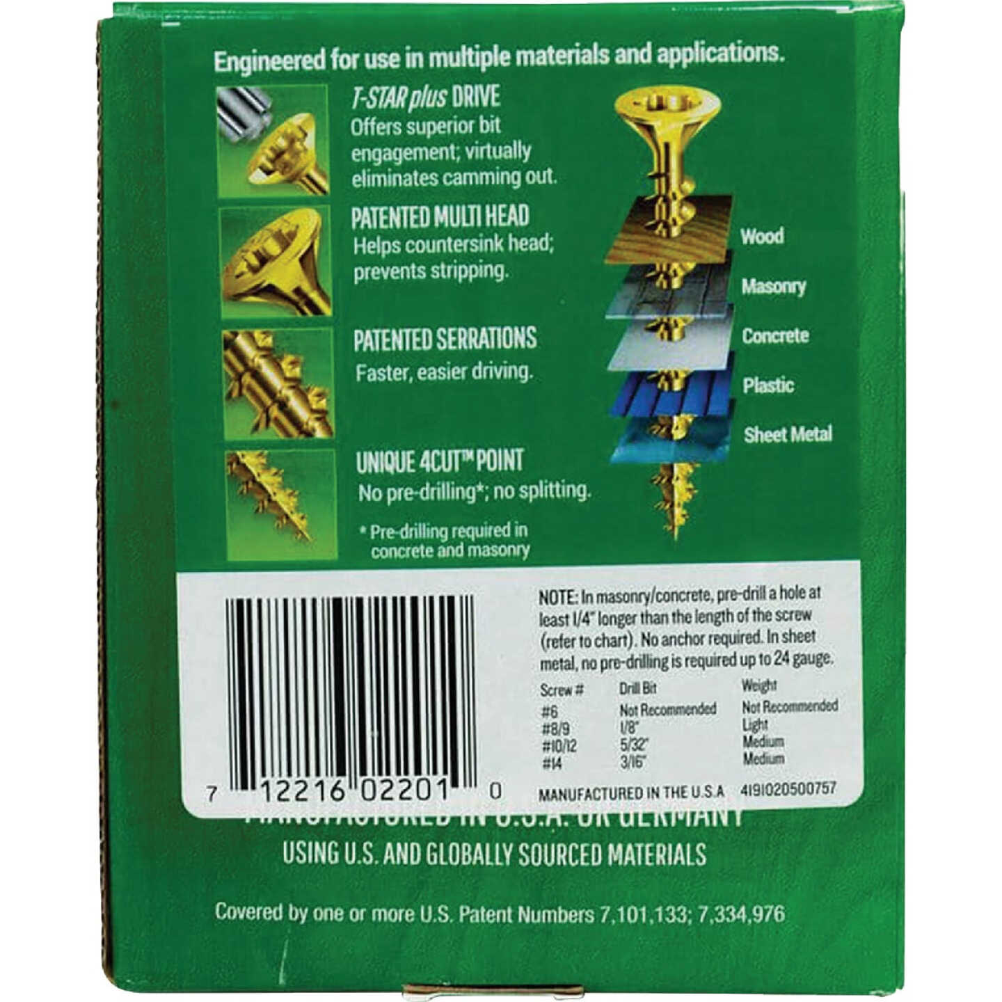 SPAX #10 x 3 In. T20 Plus Flat Head Yellow Zinc (Interior) Wood Screw (322-Count) Image 7