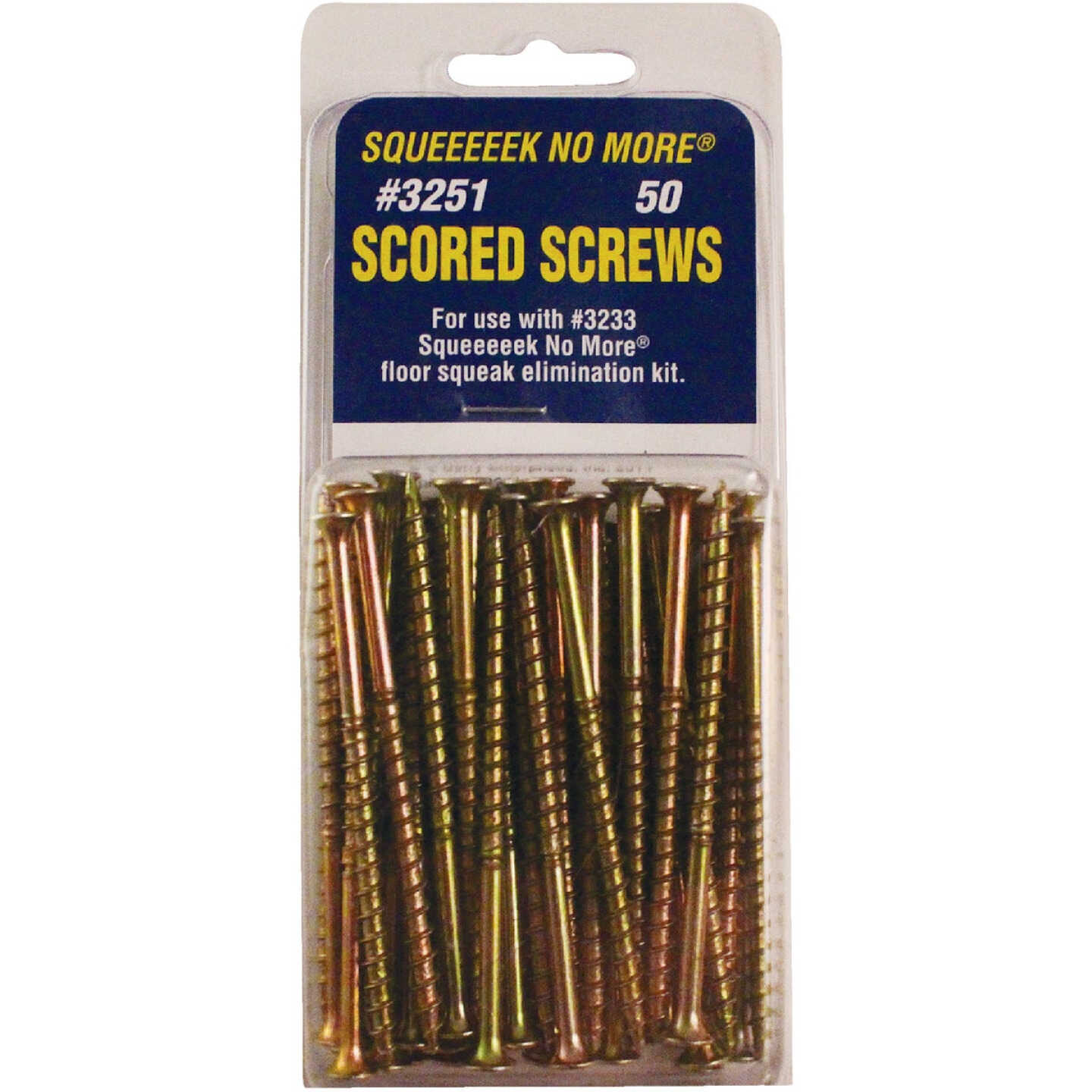 Counter-Snap Squeek No More Replacement Screw Repair Kit (50-Count) Image 1