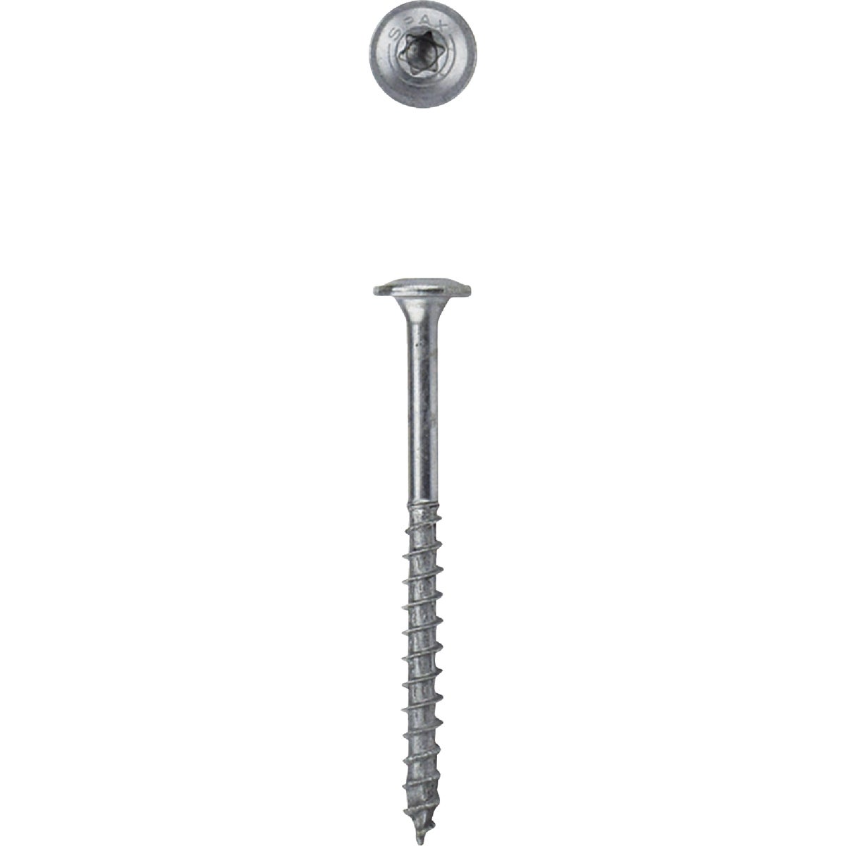 SPAX #8 x 2-1/2 In. T20 Plus Wafer Head HCR-X (Exterior Rated) Wood Screw (120-Count)