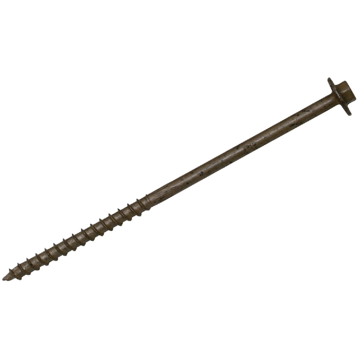 Simpson Strong-Tie Strong-Drive SDWH 6 In. x  0.195 In. 5/16 In. Hex Drive Tan Timber Screw (12-Count)