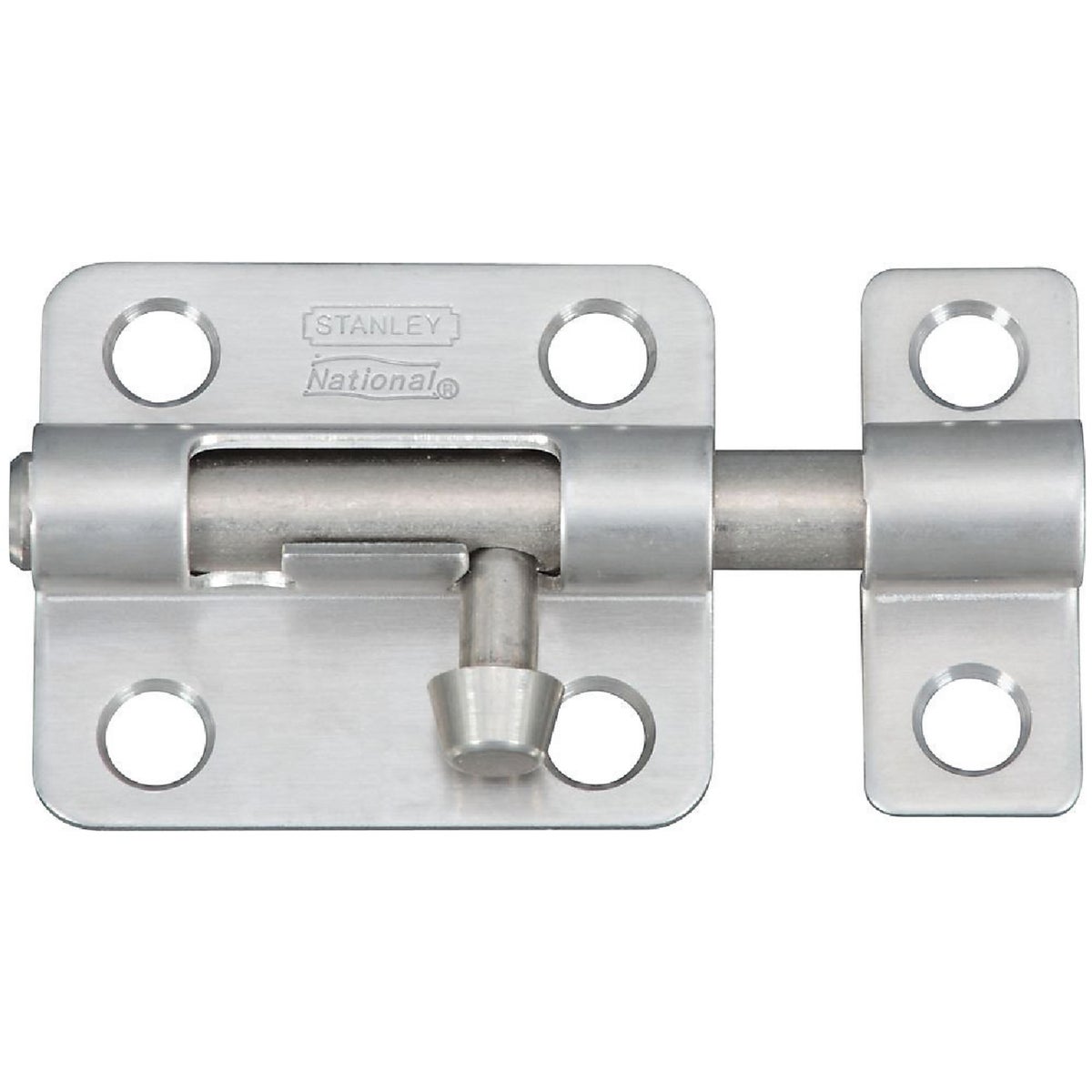 National Hardware 434 2-1/2 In. Stainless Steel Door Barrel Bolt