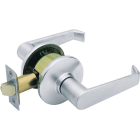 Schlage Satin Chrome Passage Door Lever Image 1