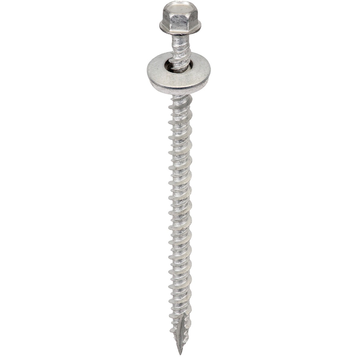 Acorn International 3 In. Washered Galvanized Metal To Wood Screw (250-Count)