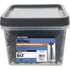 Hillman Fas-N-Tite #8 x 3 In. Coarse Thread Black Phosphate Drywall Screw (2000-Count) Image 2